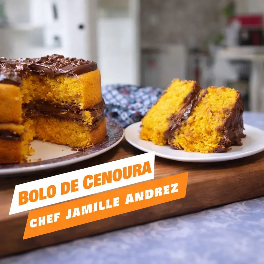 Bolo de cenoura