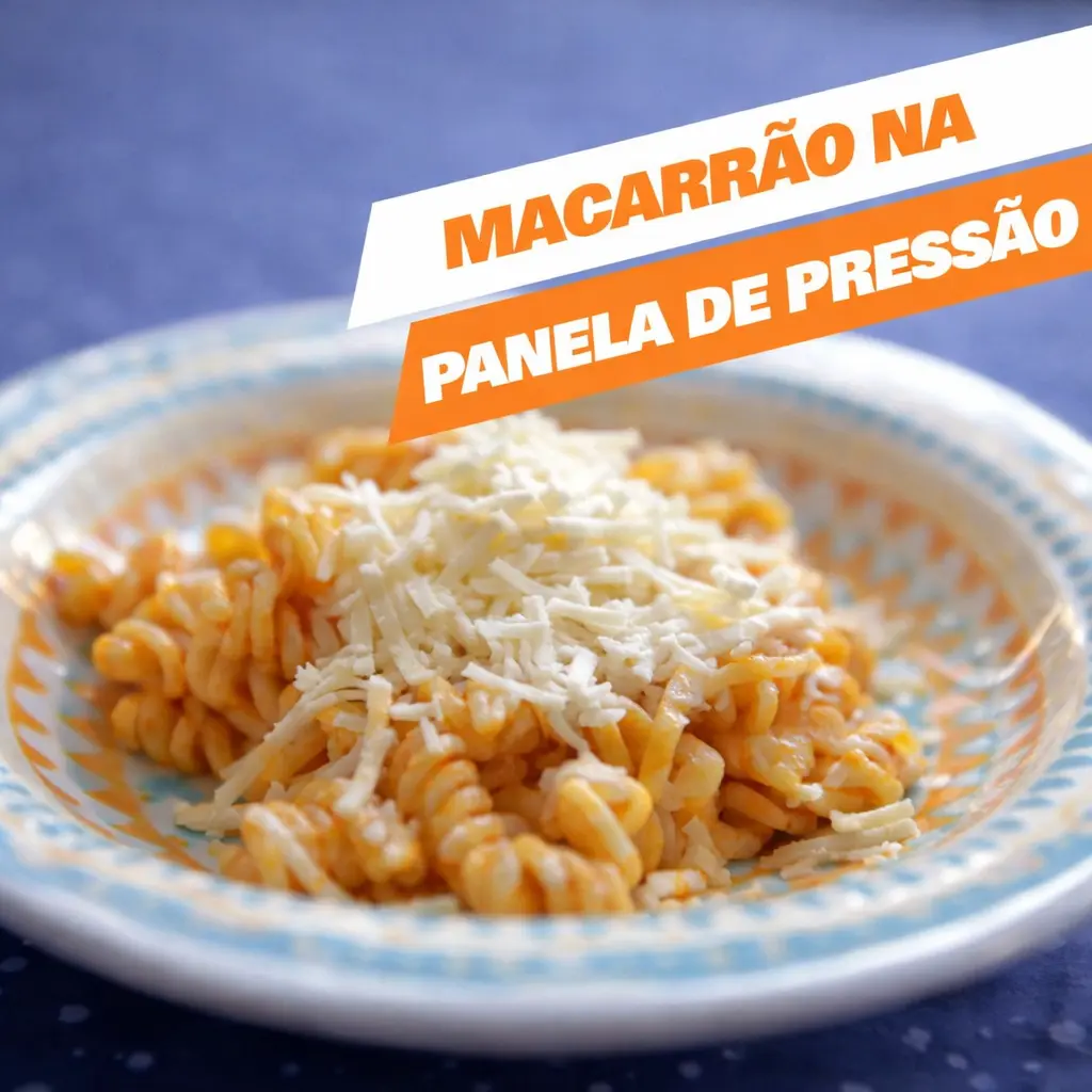 Macarrão de panela de pressão