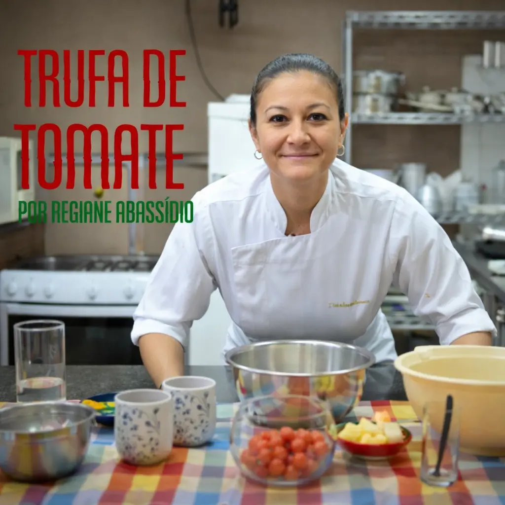Trufa de tomate | Chef Renata Arassiro
