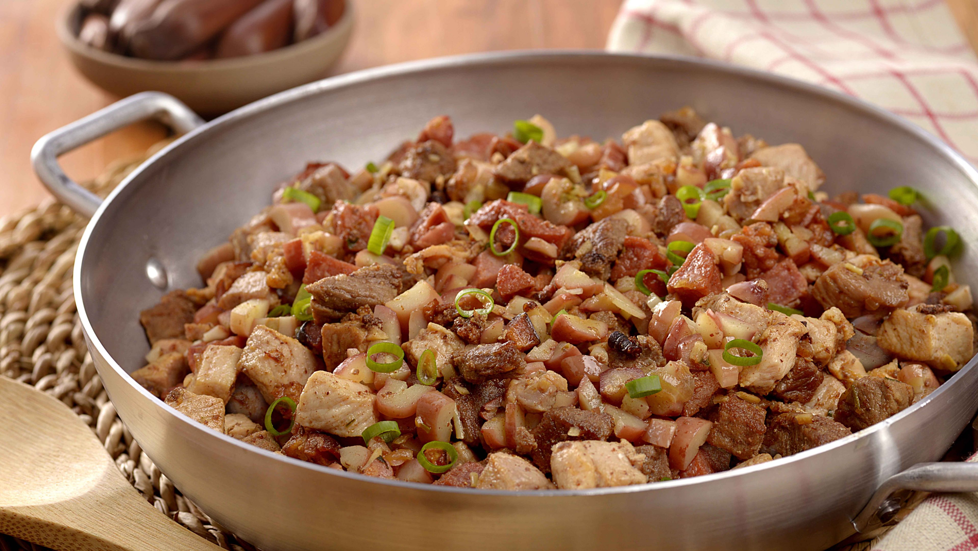 Paçoca salgada de pinhão