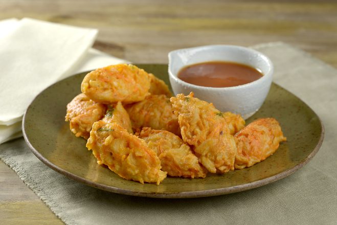 Bolinho de macarrão