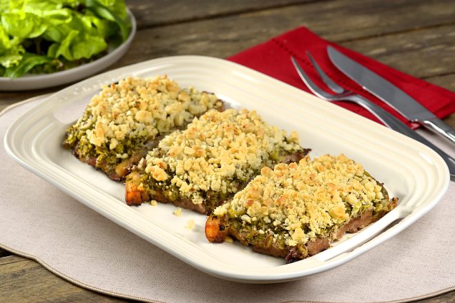 Pernil suíno diferente