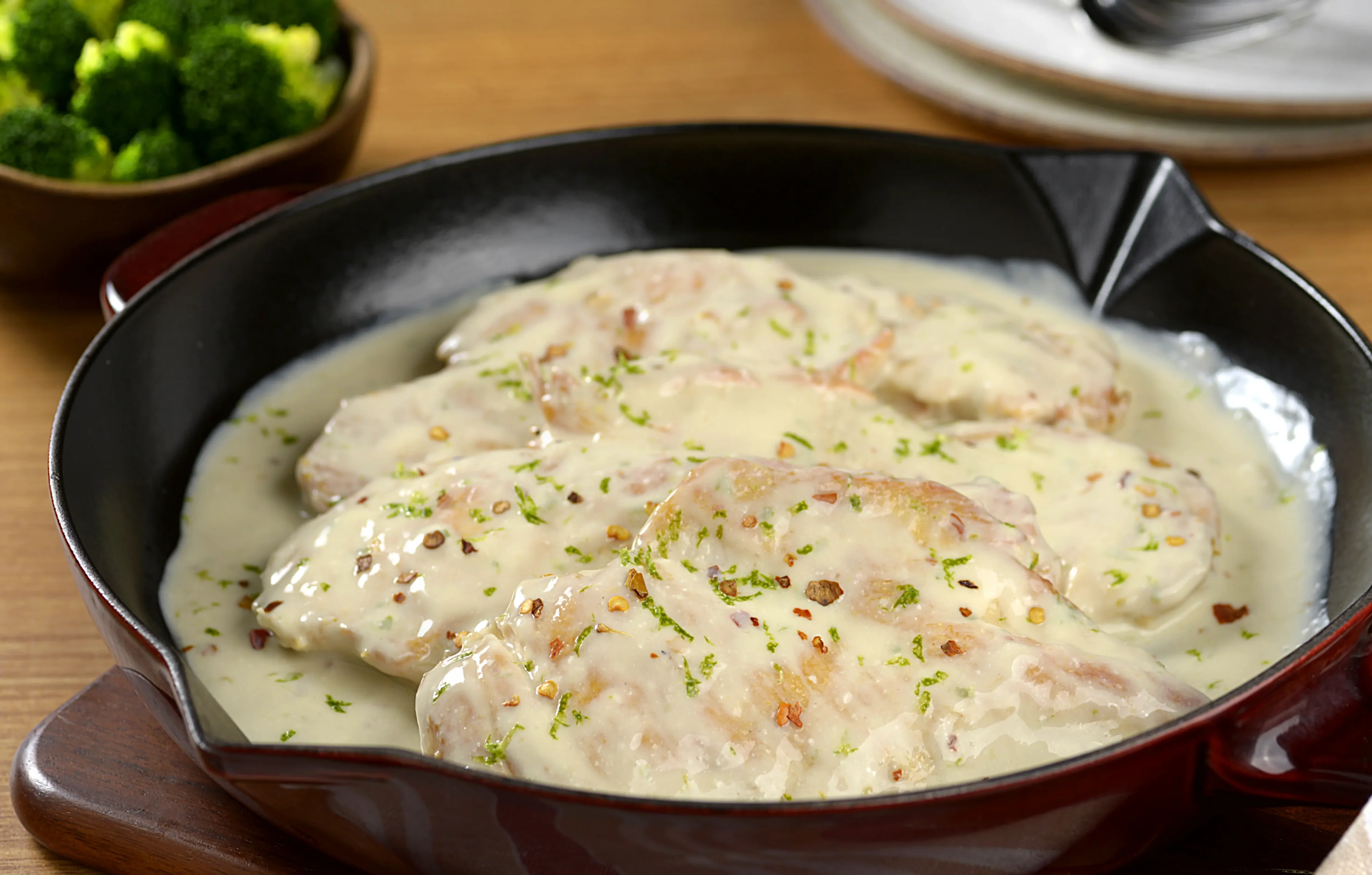 Receita de frango picante com sódio reduzido