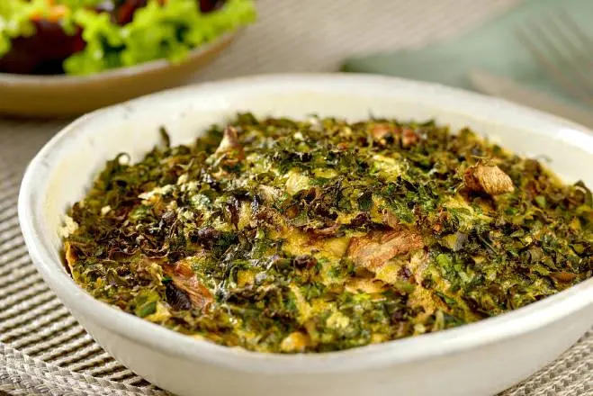 Torta de air fryer com sódio reduzido